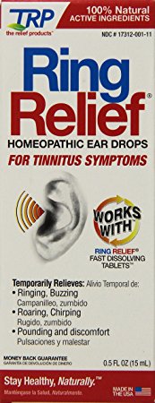 Ring Relief Homeopathic Ear Drops, 0.5-Ounce Package