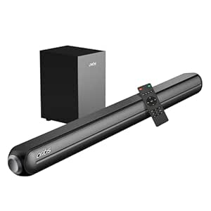 Artis SoundHub 300 2.1 CH 160 Watts Wireless Bluetooth Soundbar with Wired Subwoofer & Multiple Input Modes: Bluetooth/HDMI (ARC) / AUX in/Optical