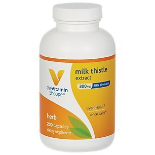 the Vitamin Shoppe Milk Thistle Extract 200 Capsules