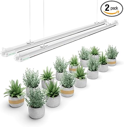 MARS HYDRO VG80 4FT Led Grow Lights for Indoor Plants Full Spectrum 2x4 FT Coverage Grow Light Strip with Daisy Chain for Plant Veg Flower Hydroponic Commercial 432 Diodes (5000K, 450W Equivalent)