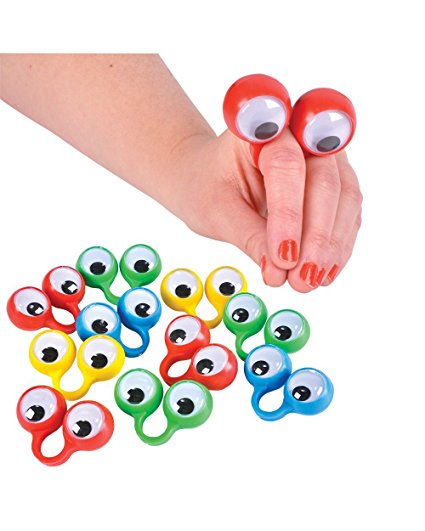 12 Oobi Eye Finger Puppets (Receive 12 per order)