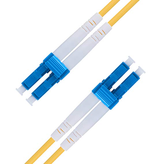 BEYONDTECH LC to LC Fiber Patch Cable Singlemode Duplex - 3m (9ft) - 9/125 OS1 PureOptics Series