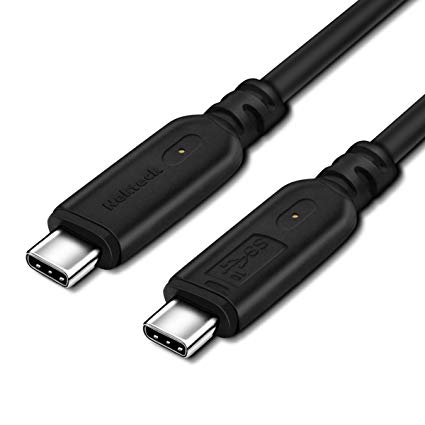 Nekteck USB-C to USB C 3.1 Gen2 Cable 3ft with Power Delivery, Thunderbolt 3 Compatible,USB-IF Certified for Type C Laptops Phones, MacBook 2018, Matebook, iPad Pro 2018, Chromebook, ThinkPad(2Pack)