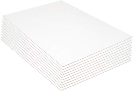 Royal & Langnickel Foam Board 20 x 30 Inch, White - 10 Sheets