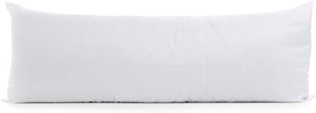Pegasus Home Fashions Body Pillow, White