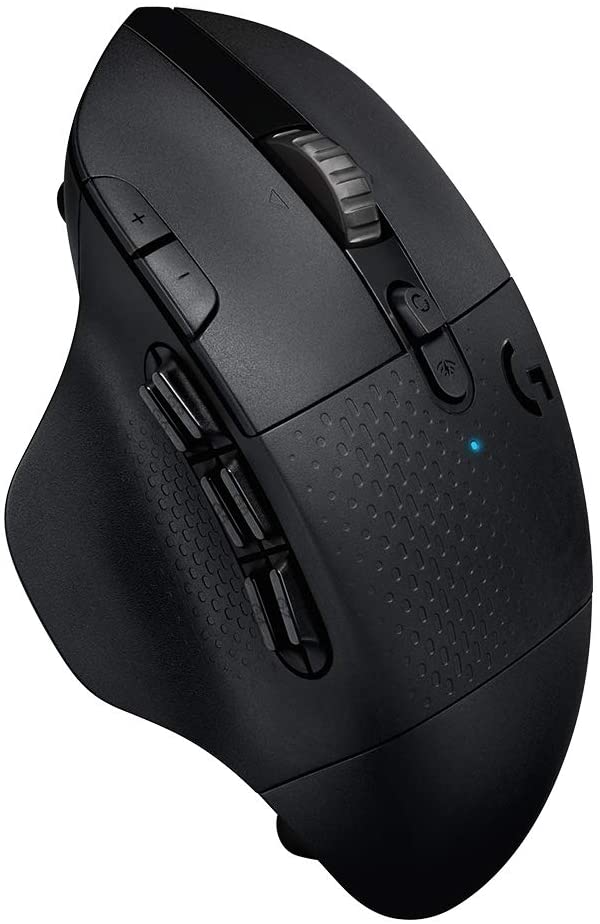 Logitech 910-003823 G604 LIGHTSPEED Wireless Gaming Mouse with 15 Programmable Controls, Up to 240-Hour Battery Life, Dual Wireless Connectivity Modes (East Europe Packaging), Black