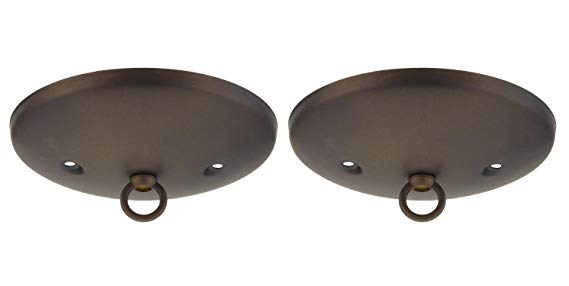 Wellington 7003800 Westinghouse Lighting Modern Canopy Kit, Oil Rubbed Bronze - 2 Pack