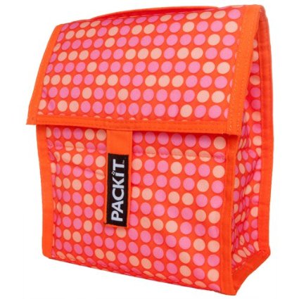 PackIt Freezable Lunch Bag Polka Dot