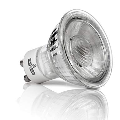GU10 LED Bulbs, 50W Halogen Bulbs Equivalent, 5W, 400Lm LED Light Bulbs, 3000K Soft White, Dimmable, 36° Beam Angle, MR16 LED Bulbs, Pack of 10