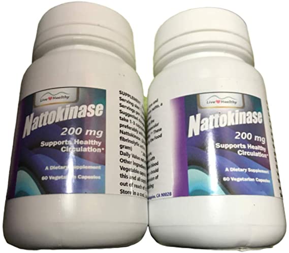 Nattokinase 2,000 Units 60 Capsules. NSK-SD - The Original and Most Studied Nattokinase Brand.