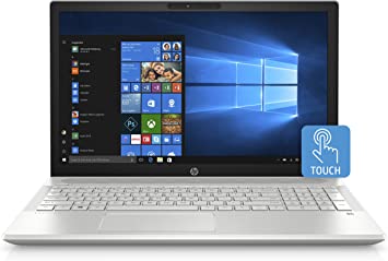 HP Pavilion 15-inch Laptop, Intel Core i5-8250U Processor, 8 GB RAM, 1 TB Hard Drive, Windows 10 Home (15-cu0010nr, Silver)