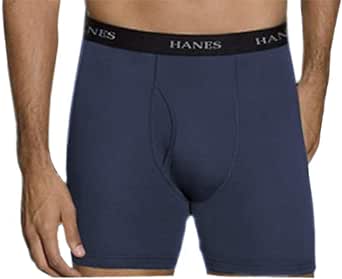 Hanes Ultimate 5 Packs for Men FreshIQ Boxer Briefs with ComfortFlex Waistband