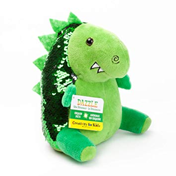 Creativity for Kids Mini Sequin Pets - Dazzle The Dinosaur