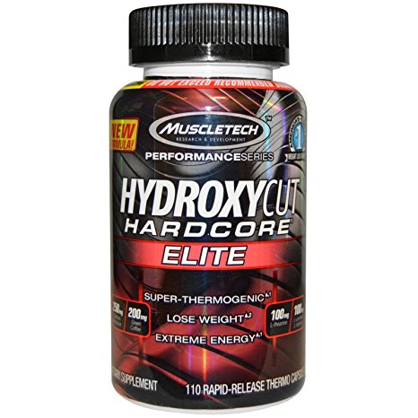 Muscletech Hydroxycut Hardcore Elite - 110 Capules