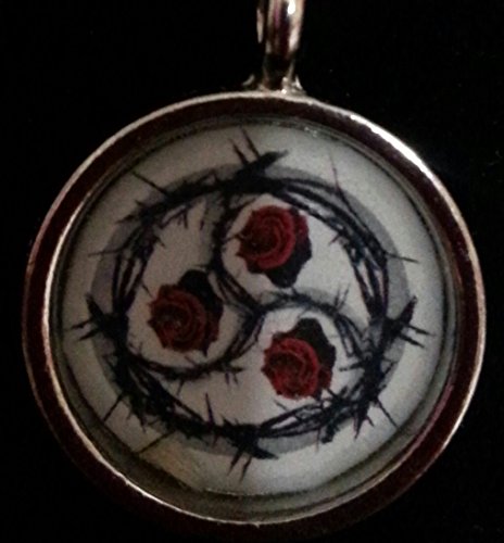 Red Rose BDSM Symbol Necklace