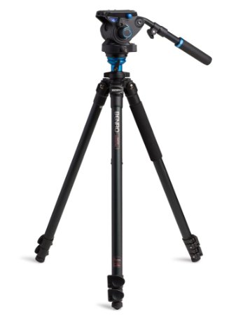 Benro A2573FS6 Single Leg Video Tripod Kit - Black