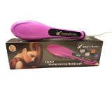 Sonder Beauty Professional Hair Straightening Brush in Purple 9733 2-in1- Straightener and Brush 9733 Evenly heated pad 9733 Full LCD Display 9733 Lightweight 9733 Anti-scald 9733 Quality and Convenience