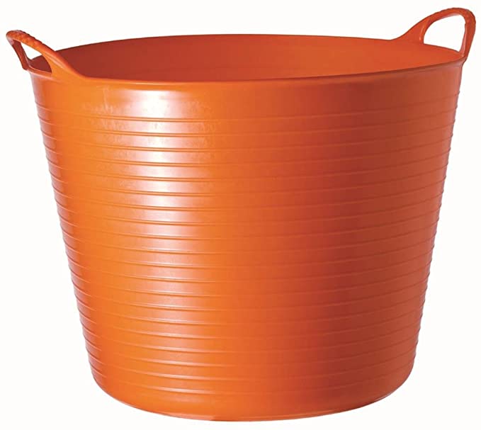 TubTrug SP26O Medium Orange Flex Tub, 26 Liter