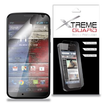 XtremeGUARD© Screen Protector (Ultra Clear) For Motorola MOTO X