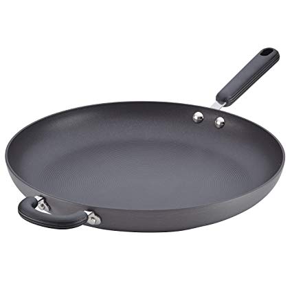 Circulon 83850 Classic Cookware Nonstick Skillet, Medium, Gray