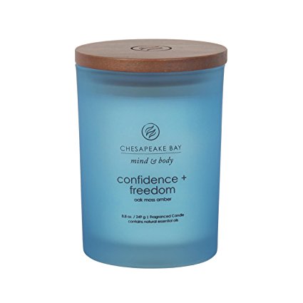 Chesapeake Bay Candle Mind & Body Collection Medium Jar Scented Candle, Confidence   Freedom