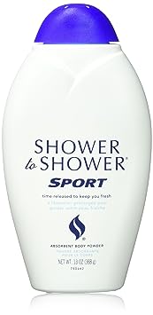SHOWER TO SHOWER Body Powder, Sport 13 oz