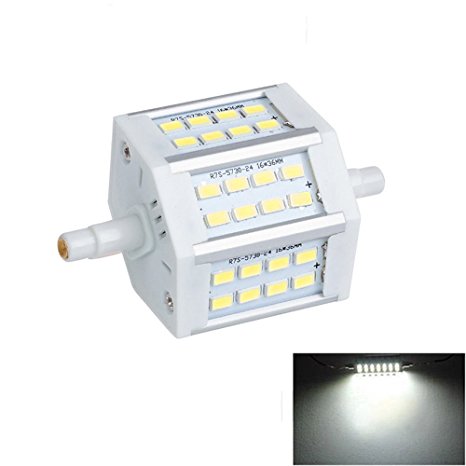 Spevert Supper Bright Dimmable R7S 10W SMD 5730 J78 Horizontal Plug LED Lamp J Type Double Ended Tungsten Halogen Bulb Replacement - Cool white
