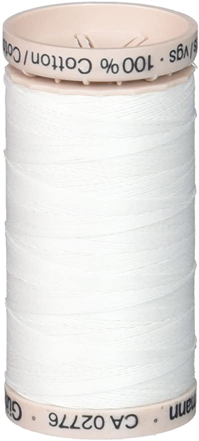 Gutermann Quilting Thread 220 Yards-White (738220-5709)