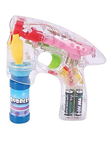 Bubble Gun Educational Products - Light Up Battery Operated Bubble Gun - Battery Operated Bubble Gun