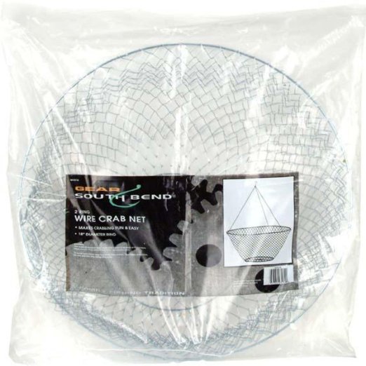 South Bend Two Ring Wire Crab Net (18-Inch)