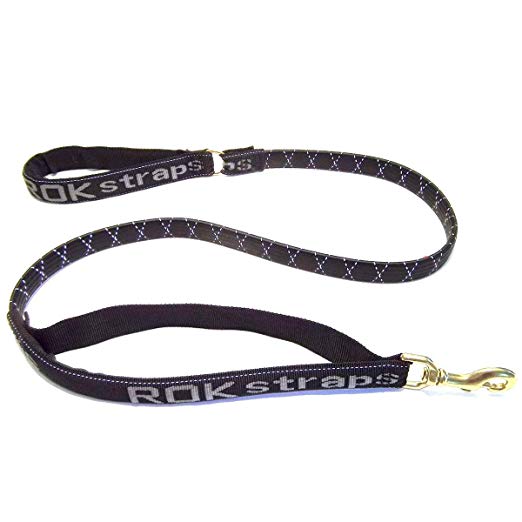 Rok Straps 54" Stretch Dog Leash for Large Canine Dogs