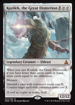 Magic: The Gathering - Kozilek, The Great Distortion (004/184) - Oath of The Gatewatch
