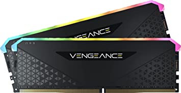 CORSAIR Vengeance RGB RS 16GB (2x8GB) DDR4 3200 (PC4-25600) C16 Desktop Memory