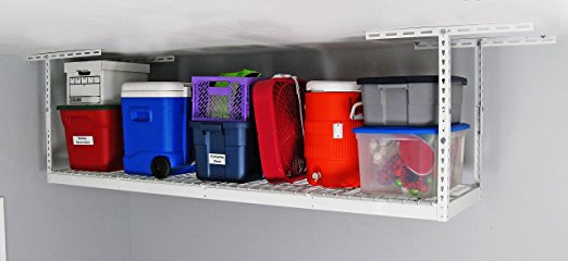 SafeRacks - 2x8 Overhead Garage Storage Rack (24"-45")