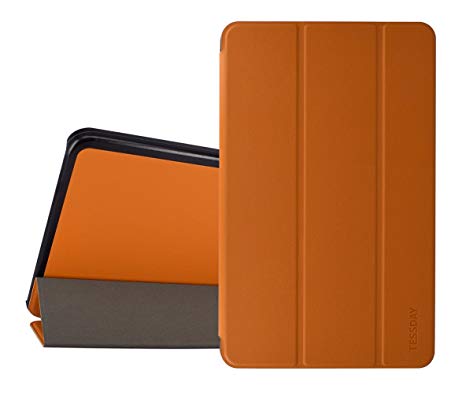 Galaxy Tab A 10.1 Case - Tessday Slim Lightweight Smart Shell Cover Samsung Galaxy Tab A 10.1 (SM-T580 / SM-T585) Tablet, Yellow