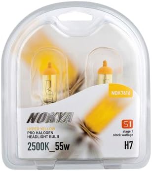 Nokya Arctic Yellow H7 Headlight Bulb (Stage 1)