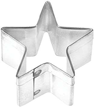 Fox Run Star Cookie Cutter, 2-Inch, Stainless Steel