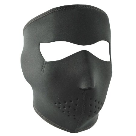 ZANheadgear Black Neoprene Face Mask