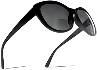 Reader Sunglasses for Women Bifocal for Reading Under the Sun Cateye Glasses