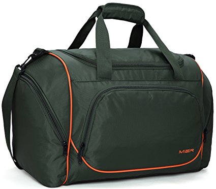 MIER 20” Large Capacity Sport Gym Duffel Weekender Travel Shoulder Carry-on Bag