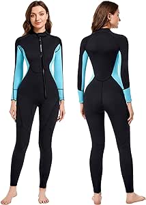 Lemorecn Wetsuits Men 3mm and 5/4mm Full Body Diving Suit for Men,Wetsuit Women 3mm