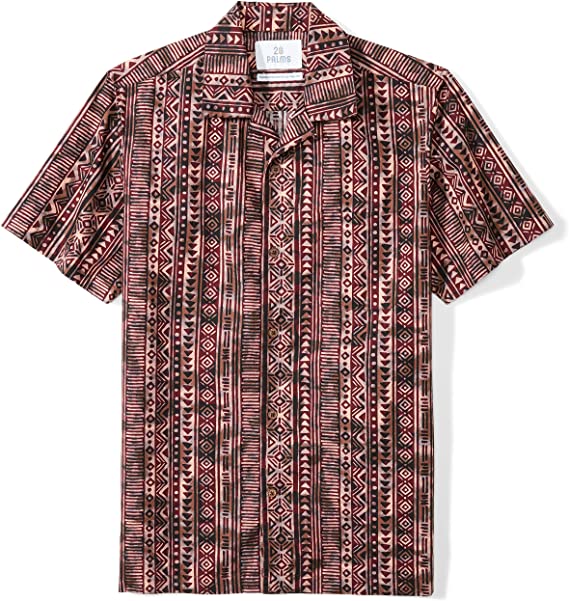 Amazon Brand - 28 Palms Men's Standard-Fit Tropical Hawaiian Shirt