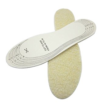HuntGold Size Scalable Cut Warm Soft Latex Wool Feet Shoe Insole Pads brioche Cushionings
