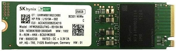 CUK Hynix BC501 256GB M.2 2280 PCIe NVMe Internal Solid State Drive (SSD) Bulk OEM Tray