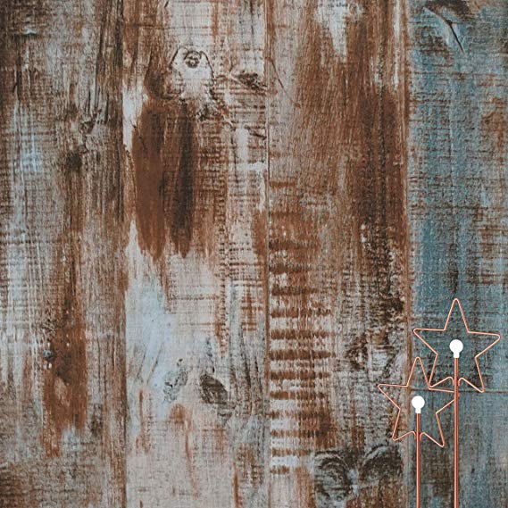 118''x17.7'' Wood Peel and Stick Wallpaper Wood Contact Paper Wood Wall Paper Removable Self Adhesive Faux Distressed Rustic Wood Grain Texture Film Vintage Reclaimed Panel Decorative Wall Covering