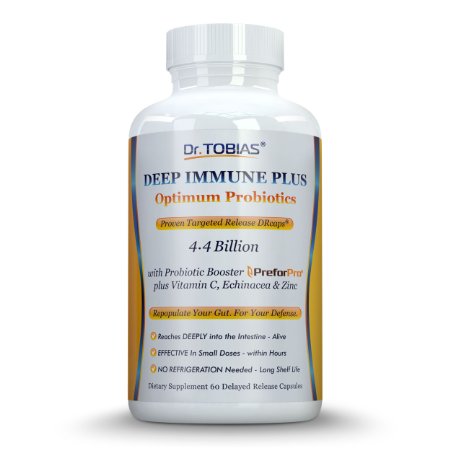 Optimum Probiotics plus Echinacea, Vitamin C & Zinc - Deep Immune System Support - With Patented Probiotic Booster - Effective in Small Doses Within Hours