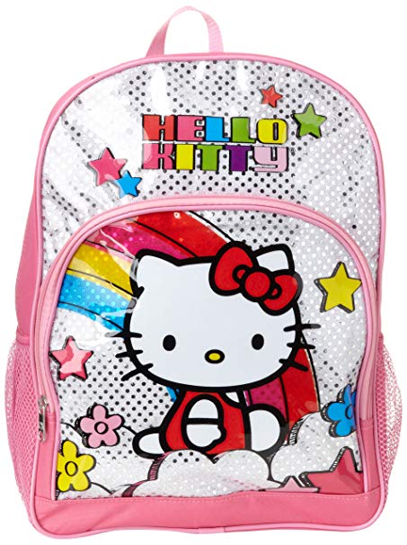 FAB Starpoint Little Girls' Hello Kitty 16 Inch Underglass Backpack