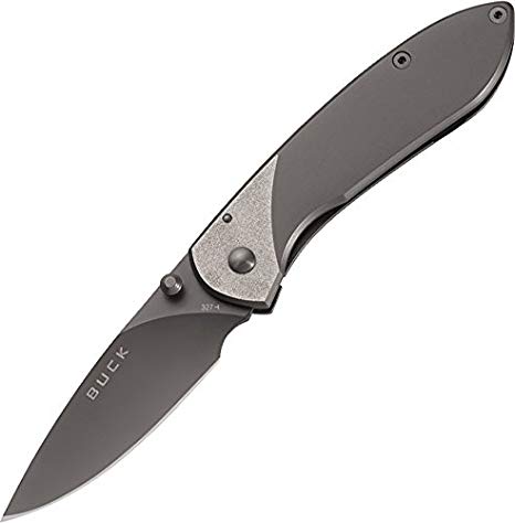 Buck 0327 Nobleman Folding Knife with Removable Clip