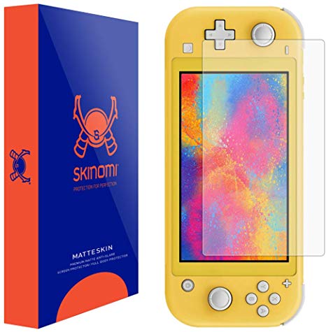 Skinomi Matte Screen Protector Compatible with Nintendo Switch Lite (5.5 inch, 2019)(2-Pack) Anti-Glare Matte Skin TPU Anti-Bubble Film