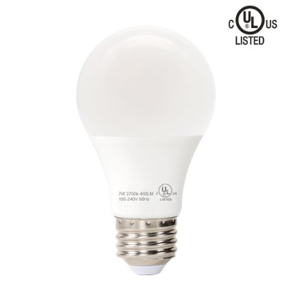 SUNMEG Globe Blub 7W LED Filament Light Bulb, LED Flood Light Bulbs, Replacement to 40w Incandescent Bulbs, E26 Medium Base, Warm White